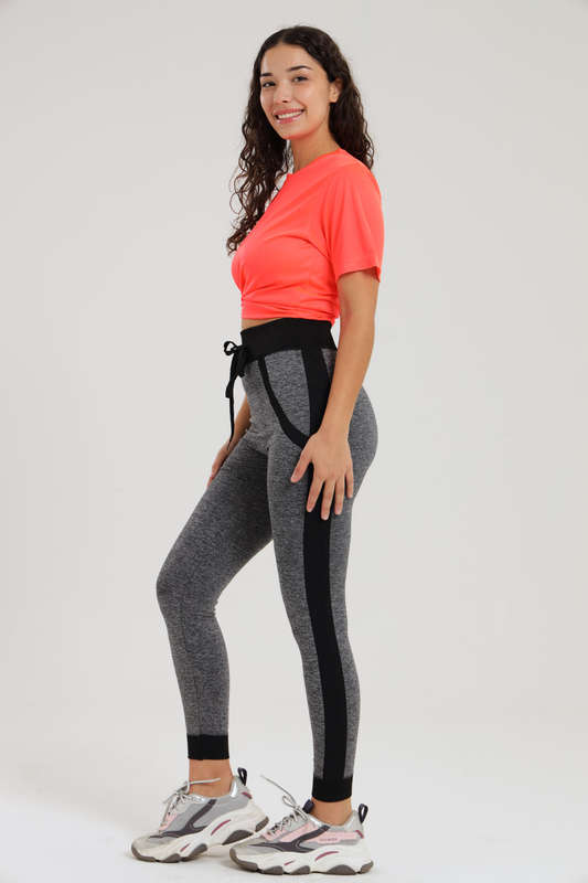 Ladies Everyday Active Jeggings Track Pants With Pockets Free Size SM to 2XL