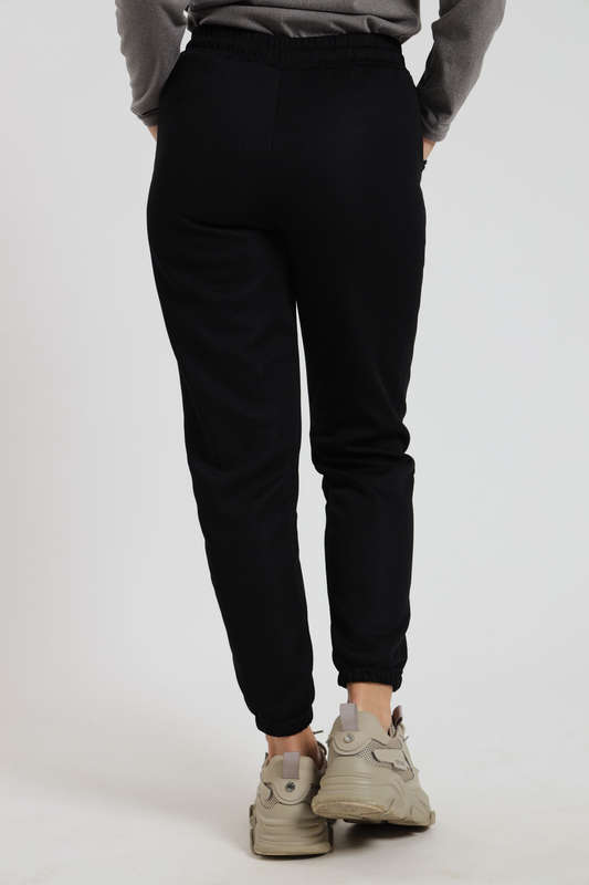 Ladies Fleece Lined Winter Track Pants With Pockets