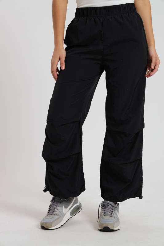 Ladies Parachute Pants With Pockets
