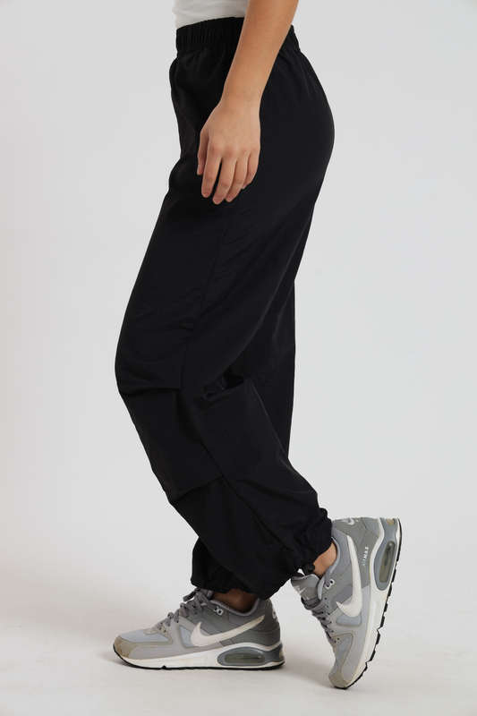Ladies Parachute Pants With Pockets