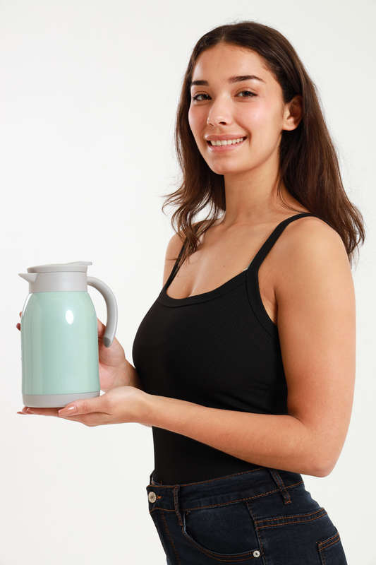 Thermos Vacuum Double Travel Coffee Flask Pot 900ml PROMO-2-FOR-1