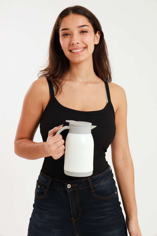 Thermos Vacuum Double Travel Coffee Flask Pot 900ml PROMO-2-FOR-1