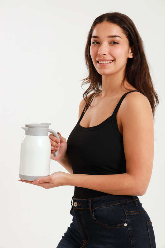Thermos Vacuum Double Travel Coffee Flask Pot 900ml PROMO-2-FOR-1