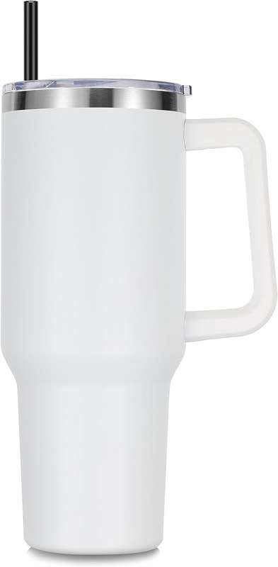 1200ml Thermos Vacuum Double Wall Stainless Steel Travel Flask Cup With Handle