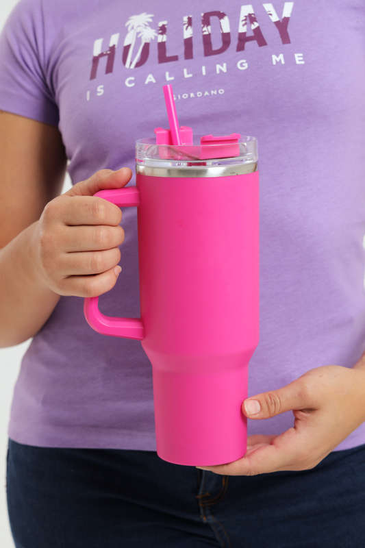 1200ml Thermos Vacuum Double Wall Stainless Steel Travel Flask Cup With Handle