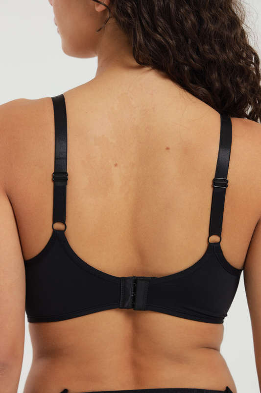 3 Pack Montelle Plush Wirefree T-Shirt Comfort Bra  C-D-DD For Large Bust