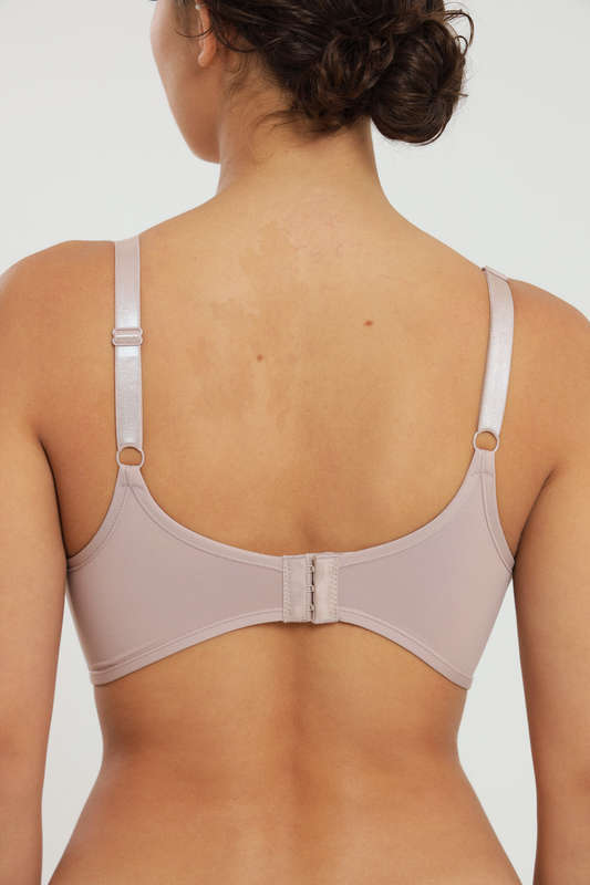 Branded Montelle Plush Wirefree T-Shirt Comfort Bra  C-D-DD For Large Bust