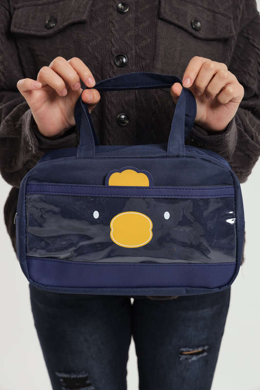 Senza FunBlast Lunch Bag Rectangle Shaped Multi-Purpose Insulated Travel Lunch Bag For Kids &amp;...