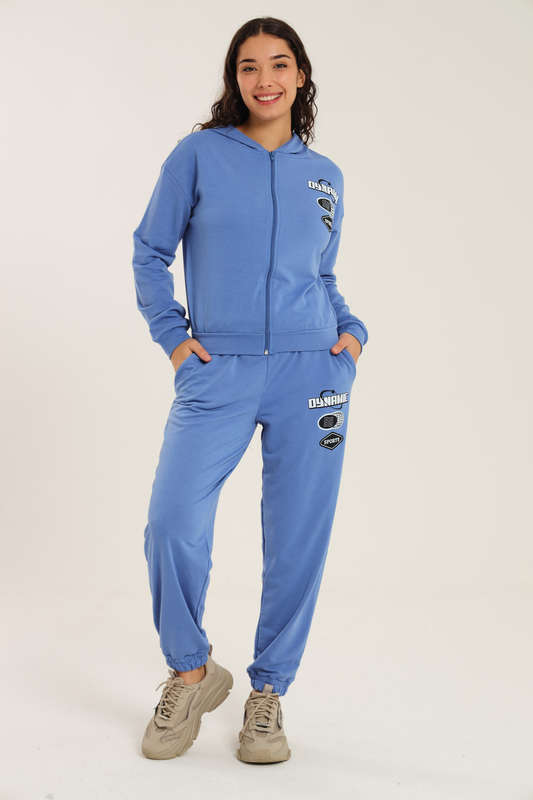 Active Chic Flick Hooded Tracksuit