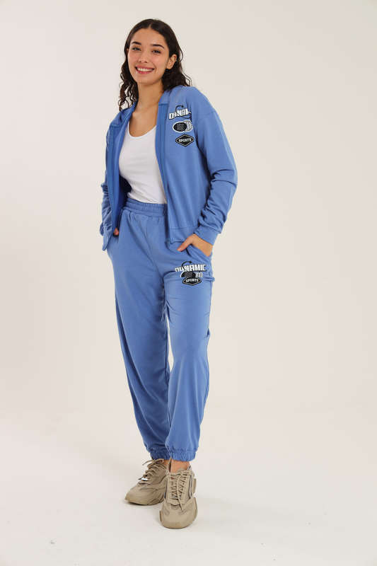 Active Chic Flick Hooded Tracksuit