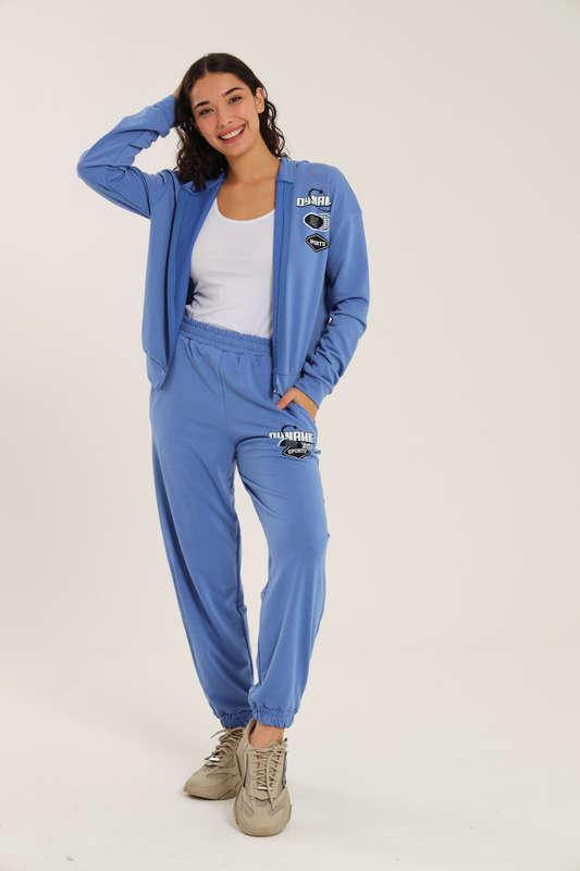 Active Chic Flick Hooded Tracksuit