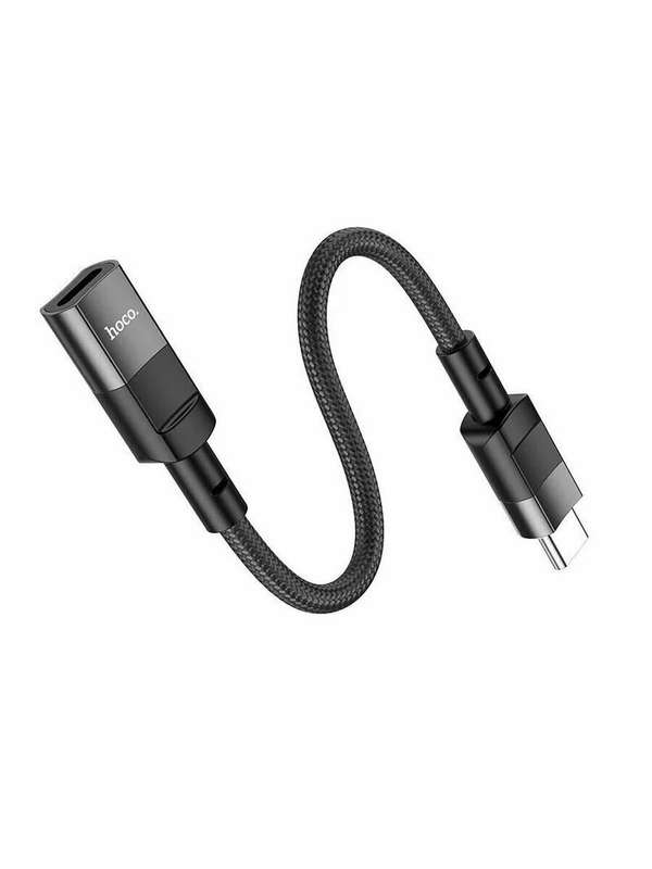 HOCO Adapter U107 For Type-C To iPhone Charging &amp; Data Cable 10cm