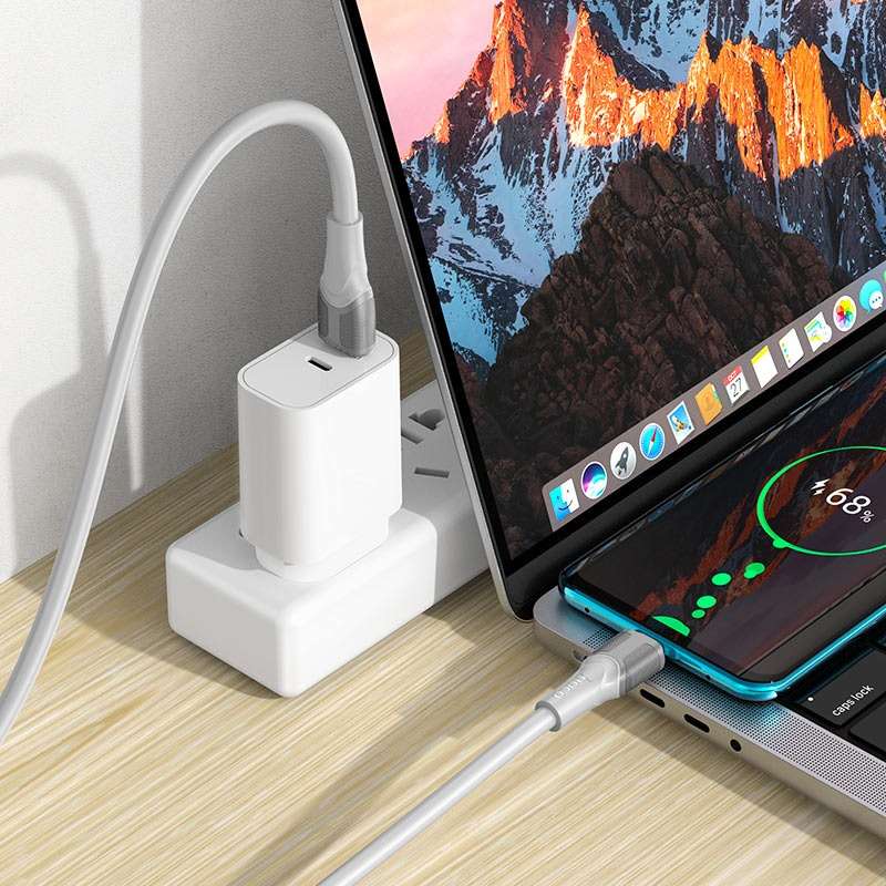 HOCO Cable USB to Type-C X106 Big Bull 5A Fast Charge Cable 2 Meter