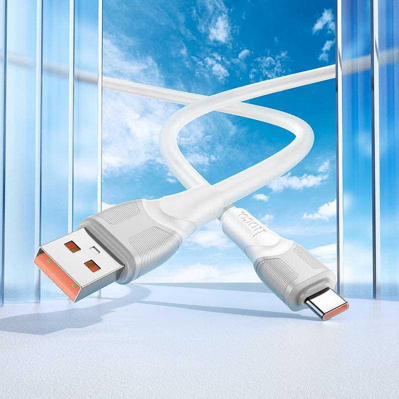 HOCO Cable USB to Type-C X106 Big Bull 5A Fast Charge Cable 2 Meter