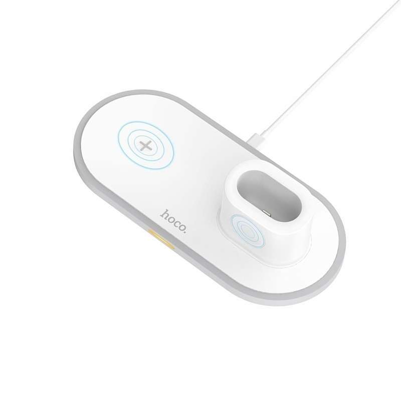 HOCO Wireless Charger CW21 Wisdom 3-in-1 Tabletop Charging Dock