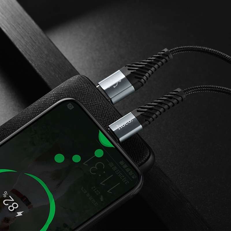 HOCO X38 Cable USB to Type-C Cool Charging Charging Data Sync