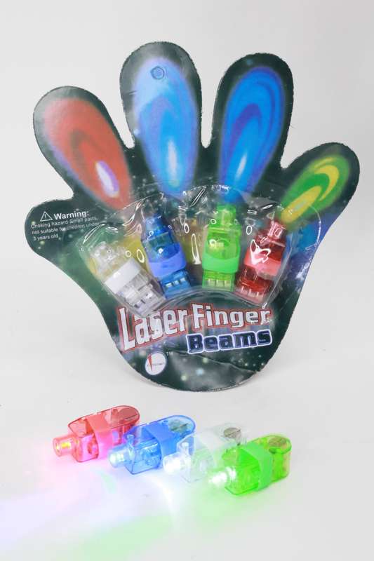 Pack Of 4 LED Party Finger Lights