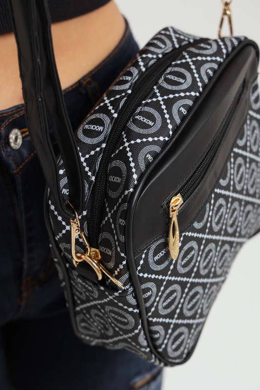 Ladies 3 Piece Set Faux Leather Handbag with Multiple Compartments