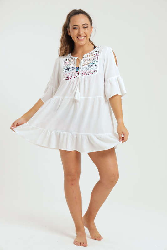 Ladies Cover Up Swimsuit Summer Bathing Suit Swimwear Beach Dress