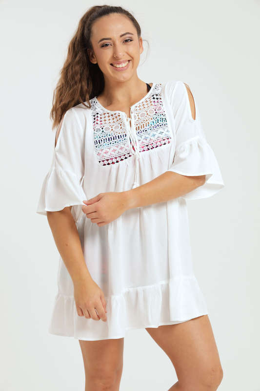 Ladies Cover Up Swimsuit Summer Bathing Suit Swimwear Beach Dress