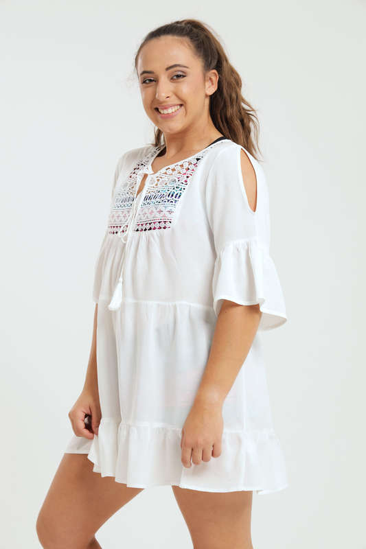 Ladies Cover Up Swimsuit Summer Bathing Suit Swimwear Beach Dress