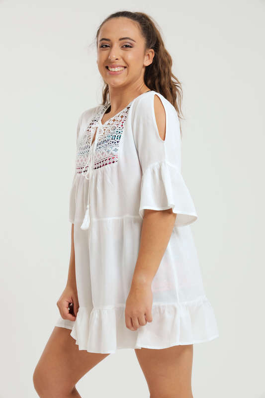 Ladies Cover Up Swimsuit Summer Bathing Suit Swimwear Beach Dress