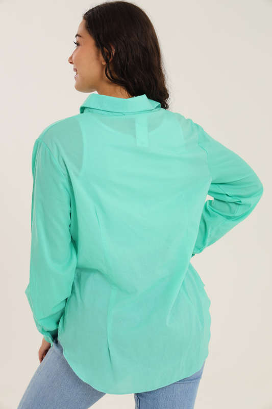Ladies Poplin Shirt