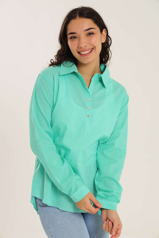 Ladies Poplin Shirt