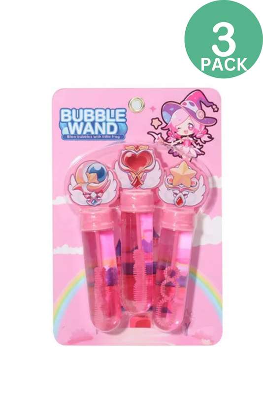 Senza® Pack Of 3 Kids Bubble Wand Set PROMO-2-FOR-1