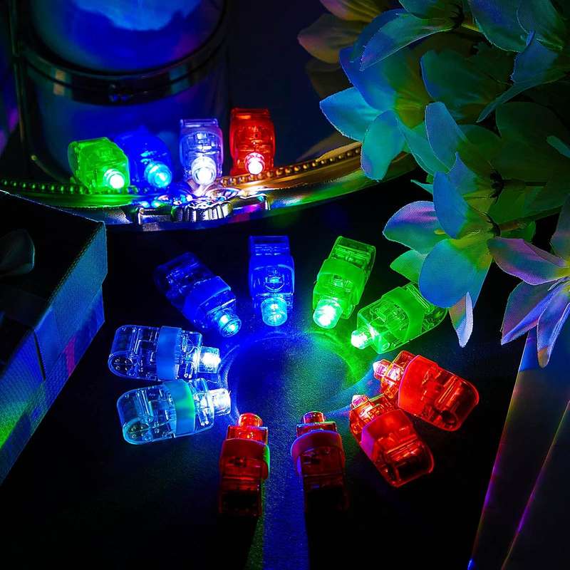 Pack Of 4 LED Party Finger Lights