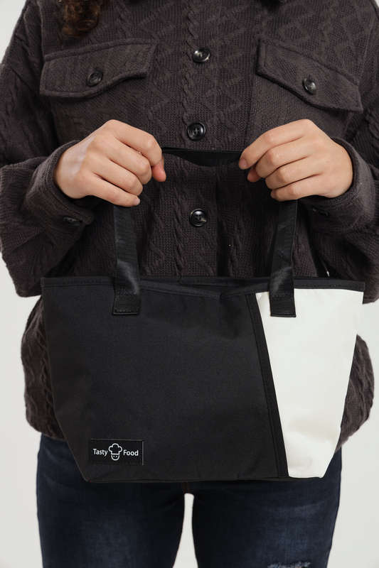 Senza Large Capacity Insulated Thermal Handbag Lunch Bag Dual Colour
