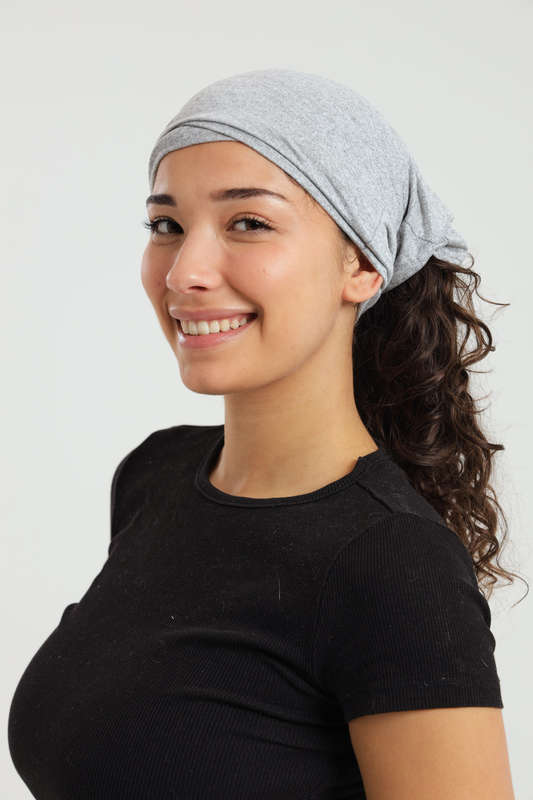 Senza Multipurpose Neck Warmer Face Grey Buff