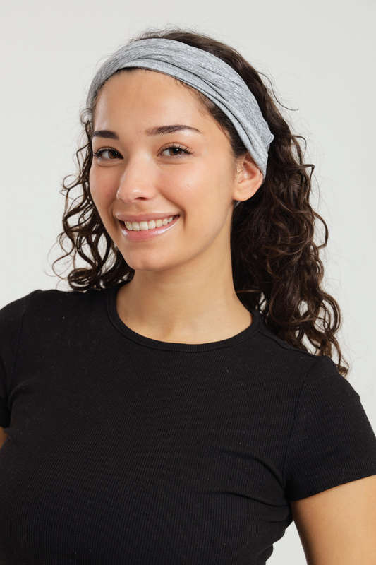 Senza Multipurpose Neck Warmer Face Grey Buff