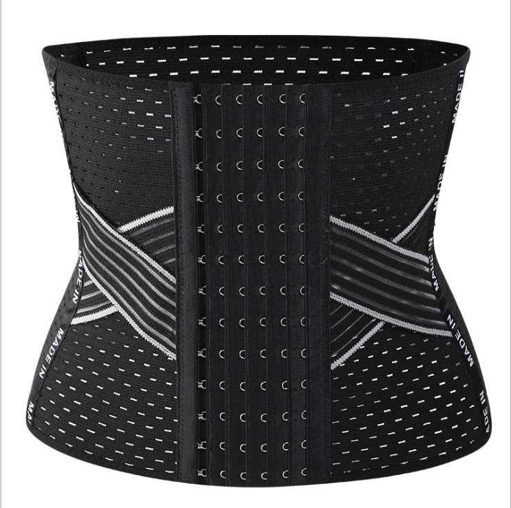 Senza Waist Trainer Sport Shaper Cincher Corset Black