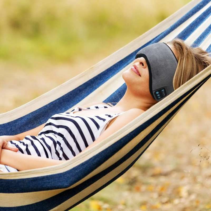 Sleeping Mask With Wireless Bluetooth Headphones