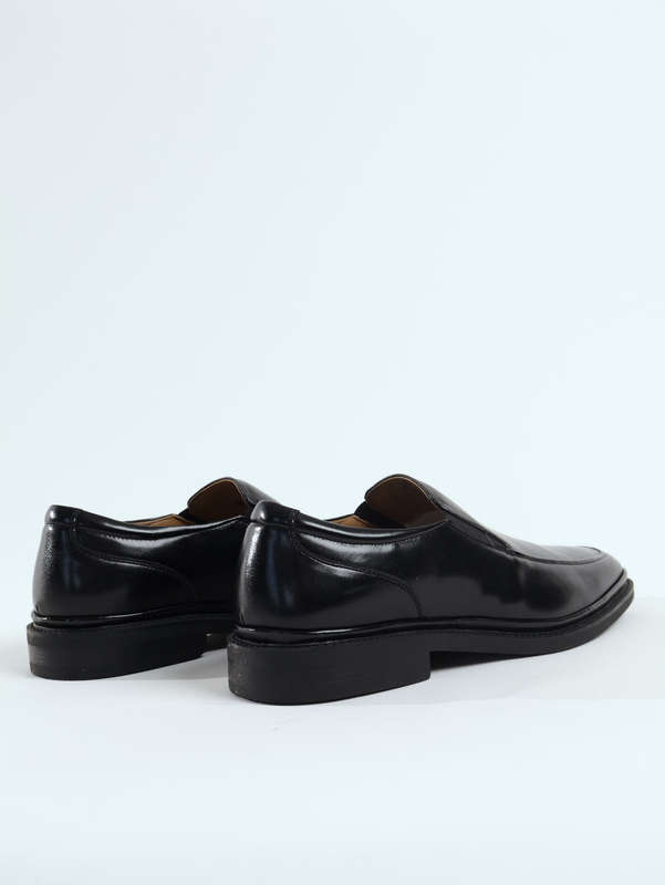 Van Heusen Men's Memory Foam Casual Formal Slip-On Black Shoes