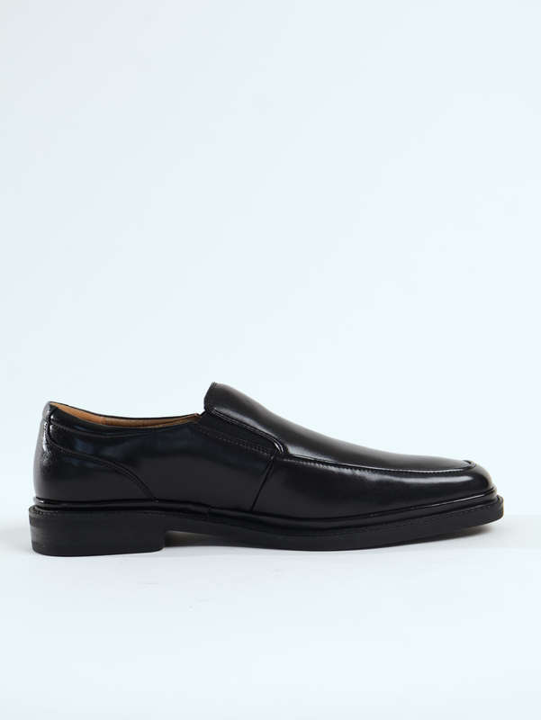 Van Heusen Men's Memory Foam Casual Formal Slip-On Black Shoes