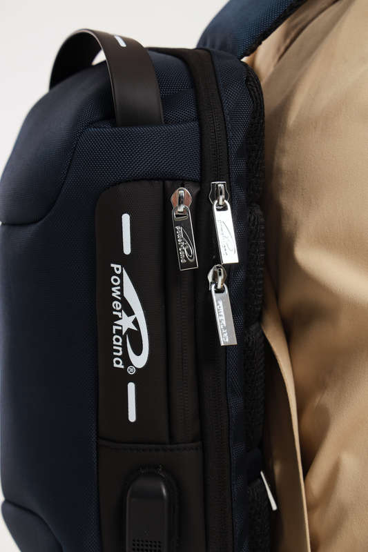 Anti Theft Sling Crossbody Bag Shoulder Backpack with USB Charging Port Waterproof Chest Bags Cas...