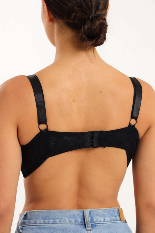 Branded Luxury Padded Underwire Bra Extra Plus Size