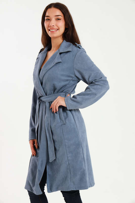 Branded Utility Trench Coat
