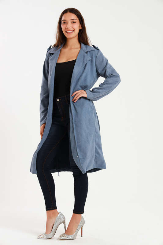 Branded Utility Trench Coat