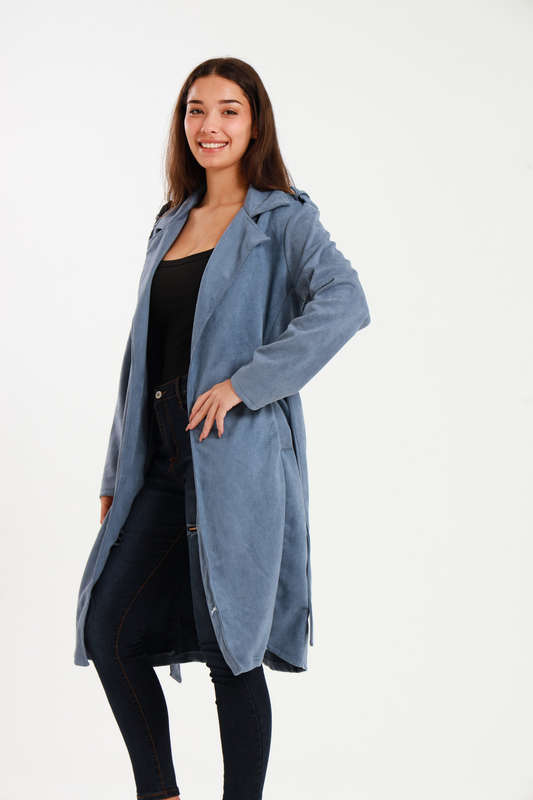 Branded Utility Trench Coat