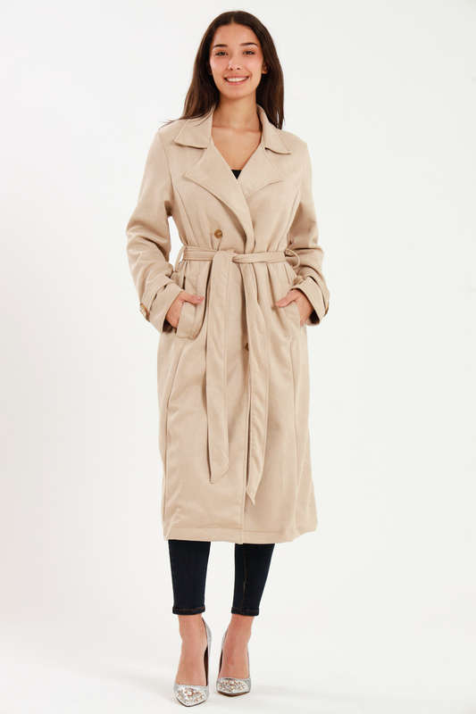Branded Utility Trench Coat