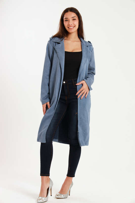 Branded Utility Trench Coat