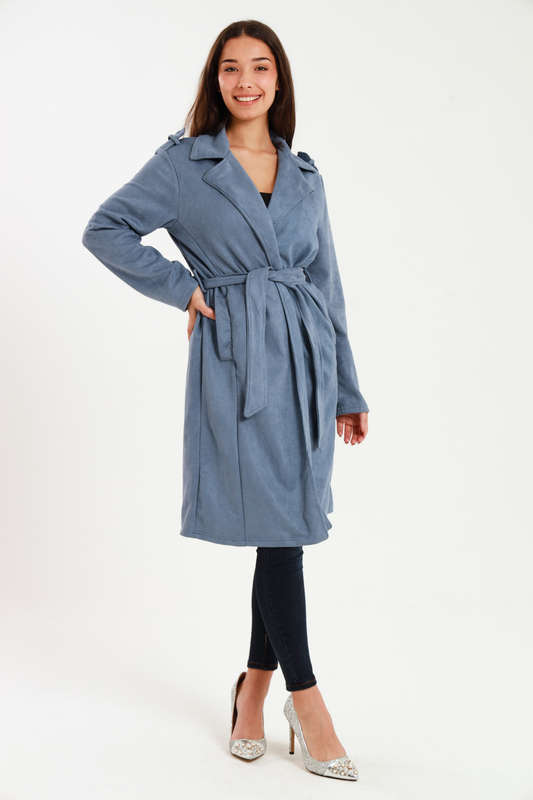 Branded Utility Trench Coat