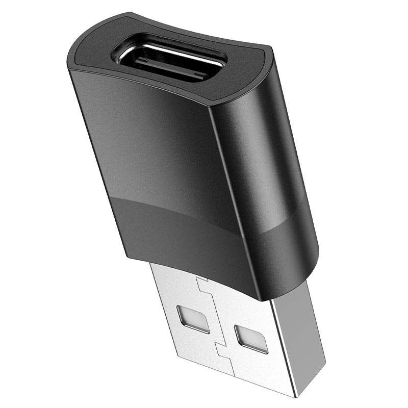 HOCO Adapter USB Male to Type-C Female UA17