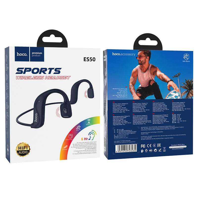 HOCO Wireless headset ES50 Rima Air Conduction