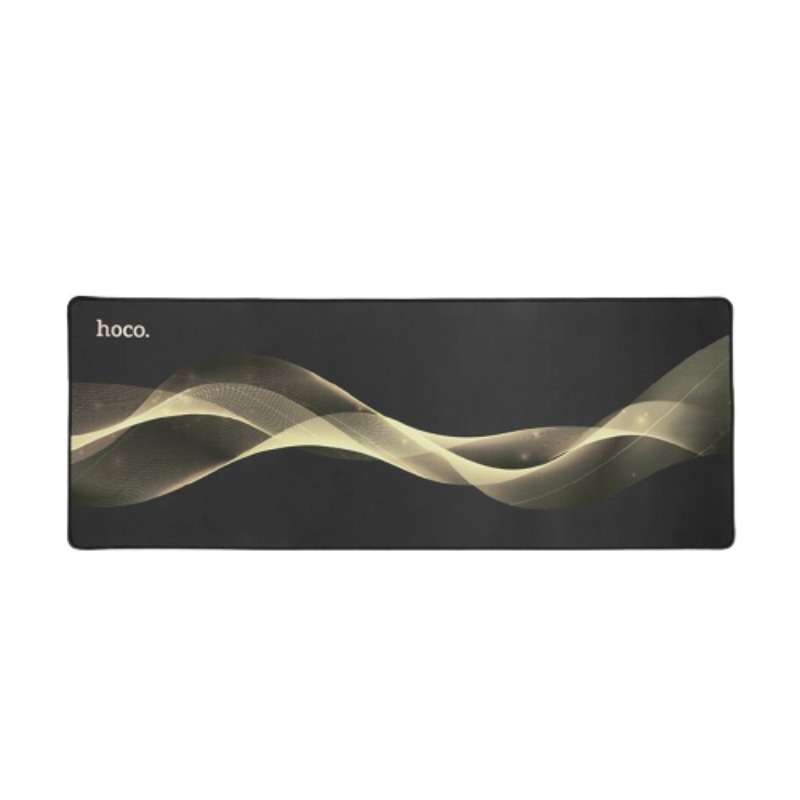 Hoco GM22 Aurora Gaming Desk Mouse Pad, 800 mm x 240 mm Black &amp; Gold