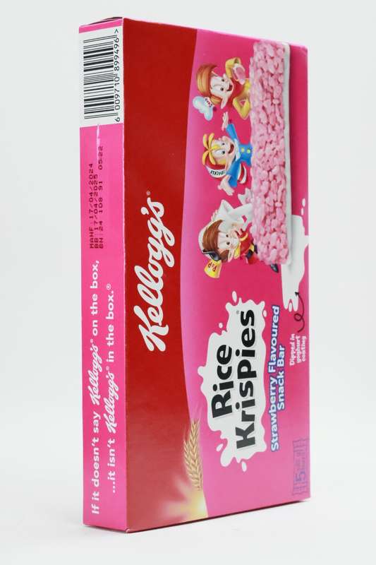 Kellogg's® Rice Krispies Strawberry Flavoured Snack Bar 5 x 22g Value Pack