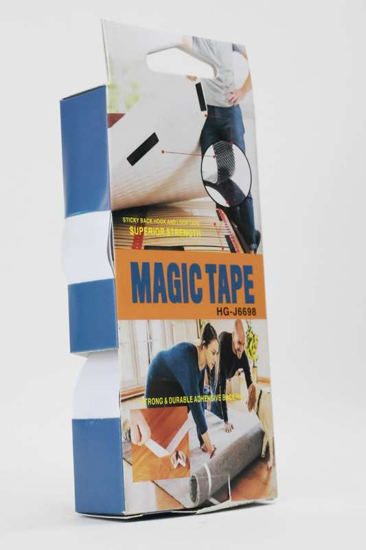 Magic Ruban Velcro Stick On, Tape, Hook &amp; Loop 200cm X 25mm
